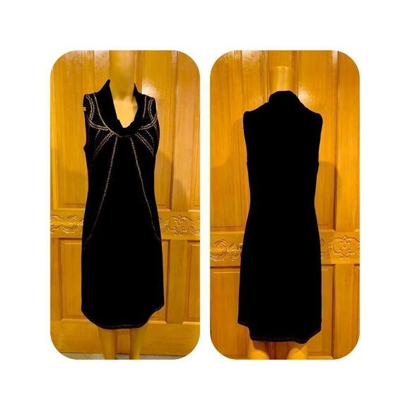Suzi Chin for Maggy Boutique Dresses & Skirts - Suzy Chin Maggy sz 6 black beaded evening dress